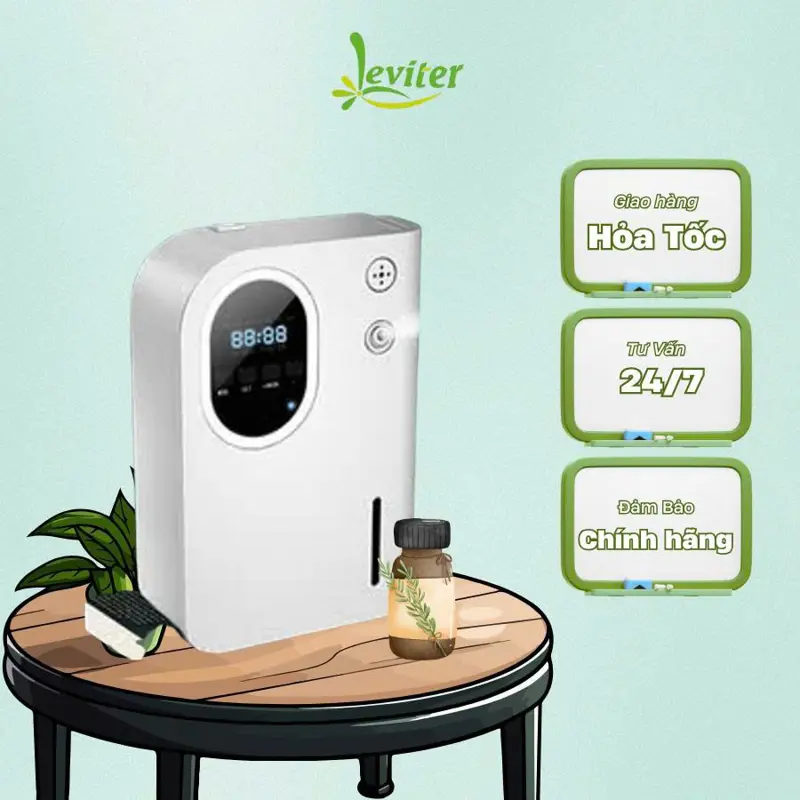 Máy Khuếch Tán Tinh Dầu Ion Âm AF-09 | Phủ Hương Diện Tích 100–300m²