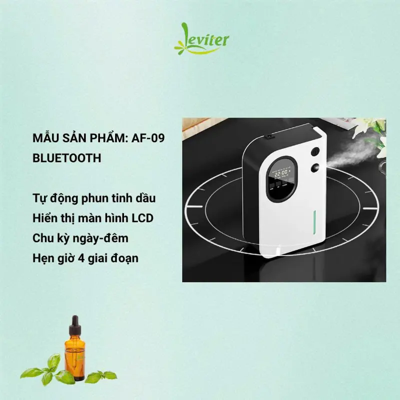 Máy Khuếch Tán Tinh Dầu Ion Âm AF-09 | Phủ Hương Diện Tích 100–300m²