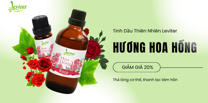 Tinh Dầu Thiên Nhiên Leviter – Handmade, Hữu Cơ, Thân Thiện Môi Trường