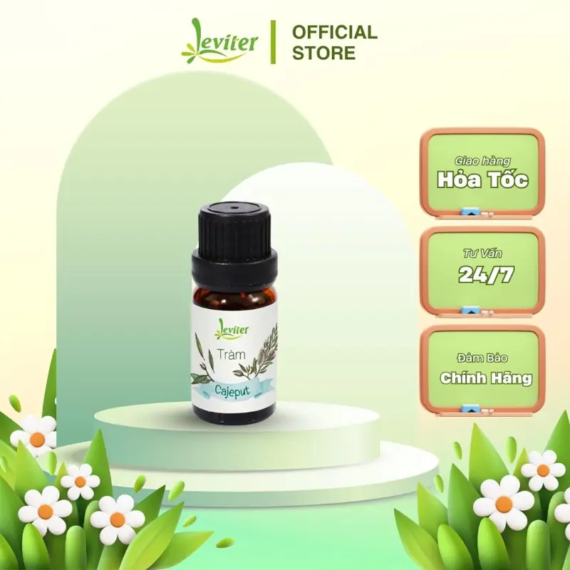 Tinh dầu tràm 10ml - Việt Nam giúp giữ ẩm, đuỗi muỗi, kháng khuẩn